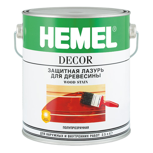 1100H Защитная лазурь для дерева Wood Stain HEMEL (0,72 л) Хемел Вуд Стейн