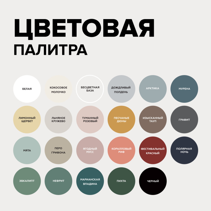 Меловая краска для мебели АМОdecor 0,25 кг Дождливый полдень, акриловая, для дерева, без резкого запаха, матовая, для окон и дверей
